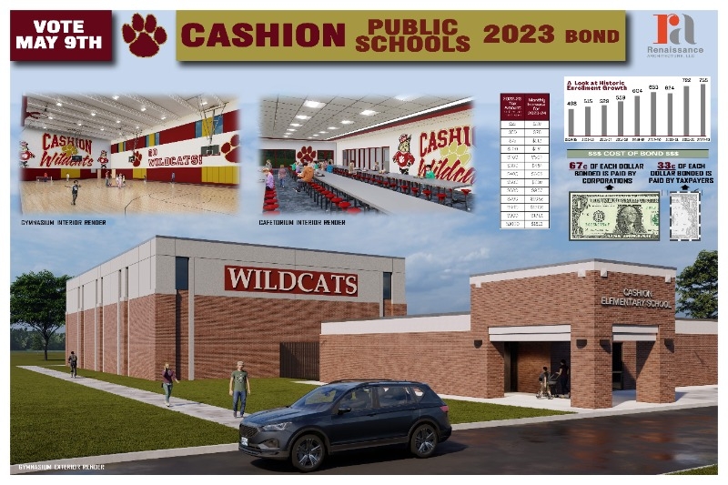 Cashion Public Schools Bond 2023